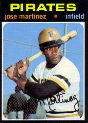1971 Topps Baseball Cards      712     Jose Martinez
